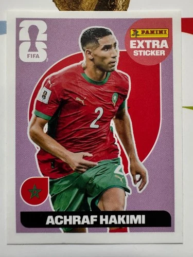 Panini FIFA World Cup 2026 Sticker Achraf Hakimi Extra Sticker