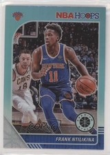 2019-20 Panini NBA Hoops Premium Stock Teal Prizm Frank Ntilikina #125 0c4a