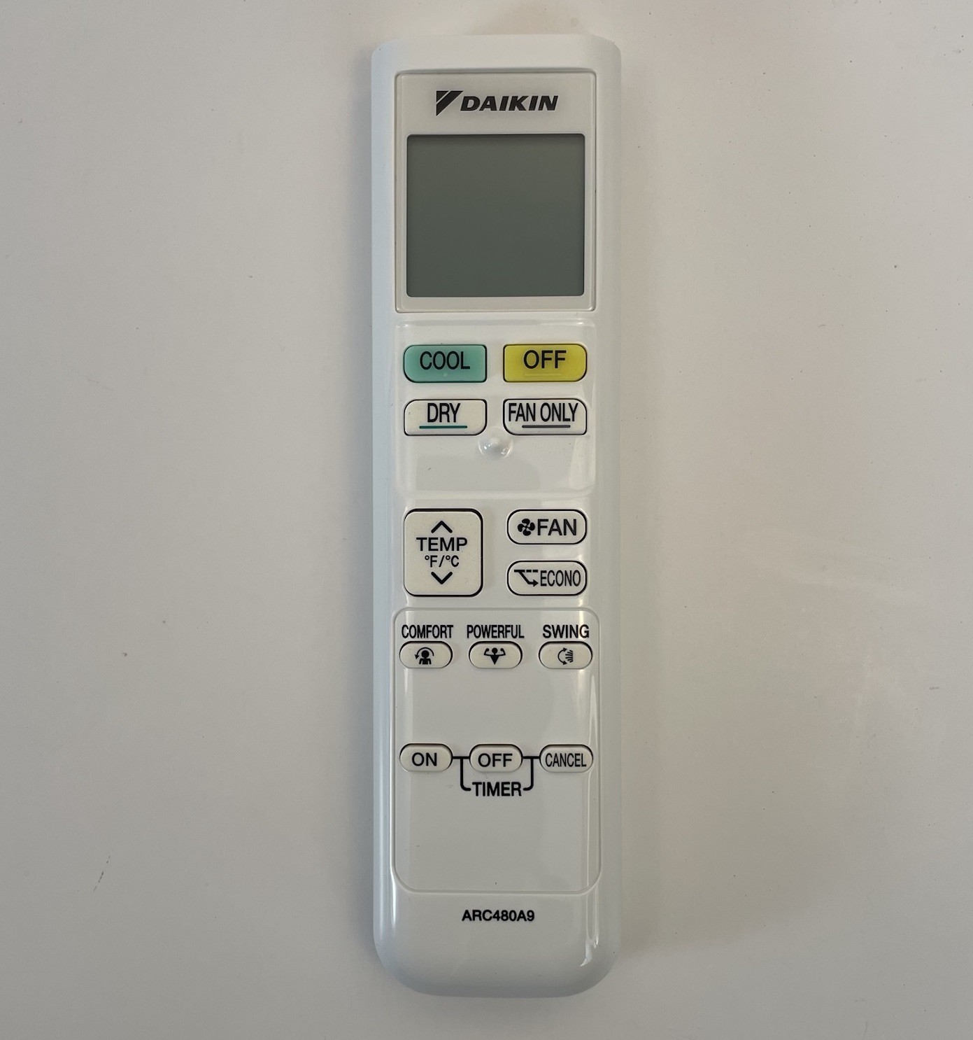 Control For Daikin Arc480a6 Arc480a8 Arc480a9 Air Conditioner