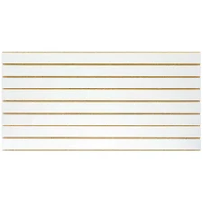 2 Ft. X 4 Ft. White Slatwall Easy Panel (2-Piece per Box)