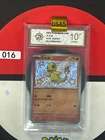 Grade10   Pokemon Card 2025 S-Chinese Charmander 151C 152/151