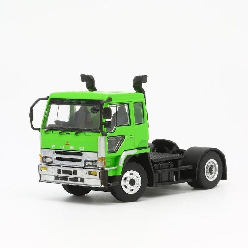 EY DBGT 1:64 Green Fuso The Great Truck Tractor Model Diecast Display Car