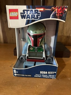 LEGO STAR WARS BOBA FETT MINI FIG ALARM CLOCK CLIC TIME 2012 NIB 9003530
