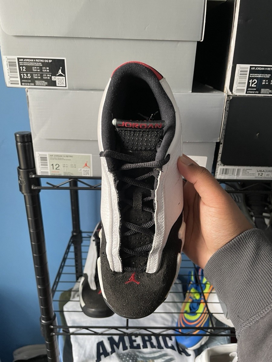 Size 12 - Air Jordan 14 Retro 2014 Black Toe for sale online | eBay