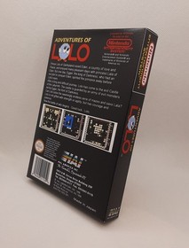 NES - Adventures of Lolo - Box Cover ONLY