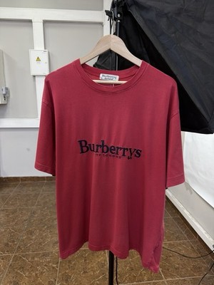 🇬🇧 Vintage 90s Burberry London T-Shirt Retro Rare Y2K Size L | eBay