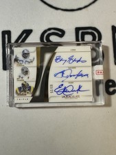 2024 Panini Immaculate  Barry Sanders Bo Jackson Eric Dickerson Triple Auto /25