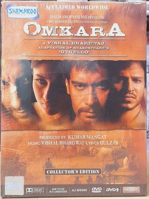 Omkara - Ajay Devgn, Kareena, Saif Ali - Bollywood Movie DVD (English Subtitles)
