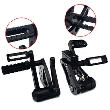 Anti-Slip Forward Controls Footpeg for Harley Softail FXST Fat Boy FLSTF 84-98