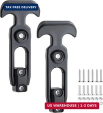2 Pack Rubber T-Handle Draw Latches, Heavy Duty Cooler Latch Replacement for Boa