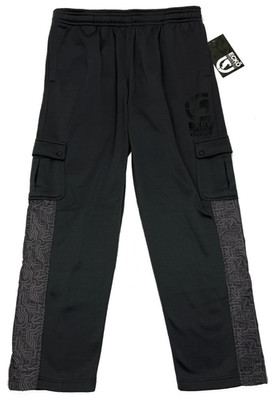 Ecko Function NEW NWT Gray Wide Leg Cargo Sweatpants Mens XL X-Large