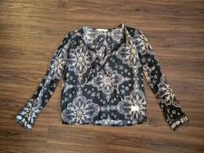 Odd Molly Tunika Anthrazit schwarz , offwhite, rosé  Gr. 0 XS / Gr. 34 