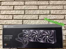 Thermaltake ToughLiquid Ultra 420 AIO Liquid Cooler, LCD RGB, LGA1700/AM5