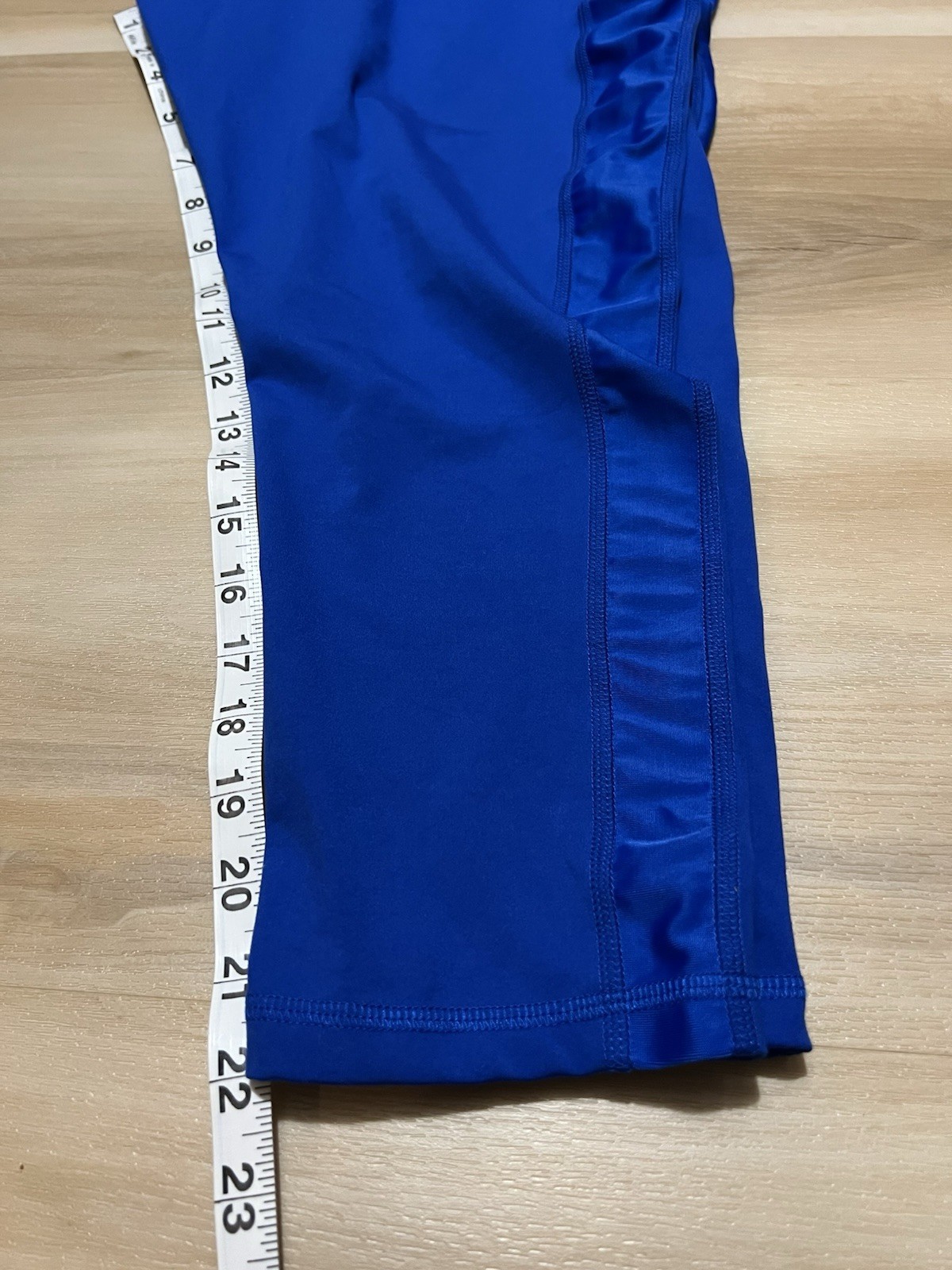 Xersion Womens Anti-Odor Blue 7/8 Ankle Legging Size 1x Royal