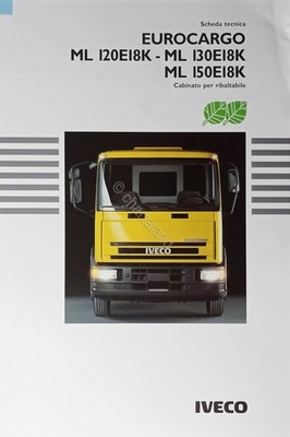 Prospekt Datenblatt Iveco - Eurocargo ML I20EI8K, ML I30EI8K, ML I50EI8K