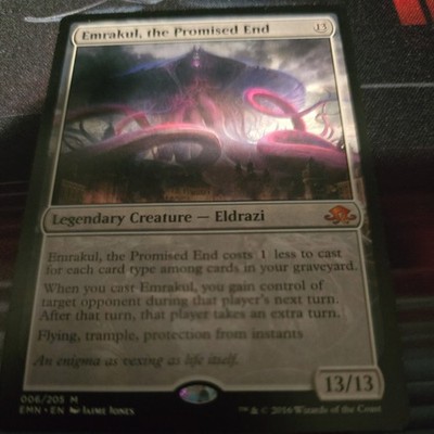 WOTC MTG Eldritch Moon Emrakul Promised End (MR) NM