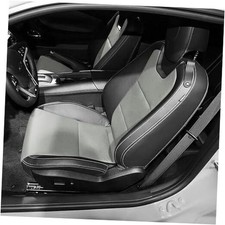 Front Seat Covers for 2010  2015 Camaro Front Set 2010  2015,Gen 5 black-gray