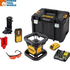 DeWalt DCE074D1R 18v XR Cordless Rotary Red Laser Level Kit Inc 1x 2.0Ah Battery