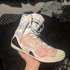 Kobe 9 Elite Protro Premium “What The” Size 11.5 With Box TAKEN CARE OF
