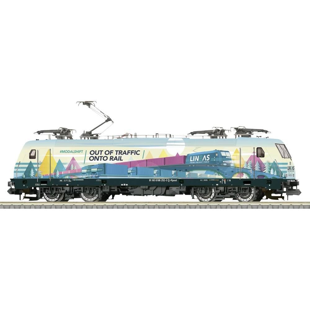 MiniTrix 16877 motrice électrique BR 186 Railpool AG train miniature N