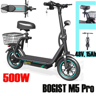 M5 pro Elektroroller 500W 48V, 15Ah battery 150 Kg Maximum Landing for Commute