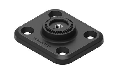 QUAD LOCK Rechteckige Basis mit 4 Löchern 360