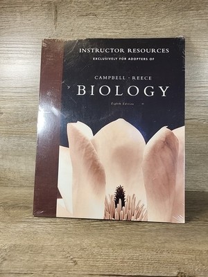 Instructor Resources for Campbell Reece Biology 8th Ed. - CD-ROM, NIP Sealed BS1