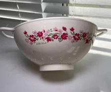 PIONEER WOMAN Melamine Strainer Colander 1 Quart Gorgeous Floral Garden