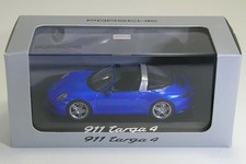 Herpa 1/43 Porsche 911 991 II Targa 4 Blue Dealer Edition WAP0201390G
