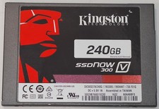 Kingston 240GB SSD SATA 2.5 inch drive. Model SSDNow V300 SV300S37A/240G
