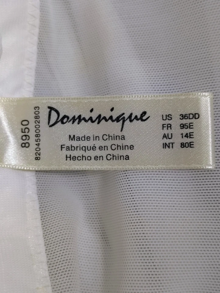 Dominique Women's Juliette Corset Strapless Wired Padded Longline White 36DD - Image 3 of 4