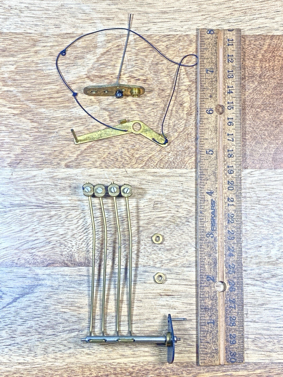 Herschede Clock Movement (PL 78) Strike Side Hammer Assembly- Clock Parts KD3340