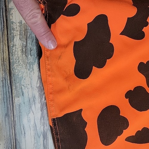 Gamehide Blaze Orange Camo Hunting Jacket Adult XL Detachable Hood Camouflage - Picture 11 of 15