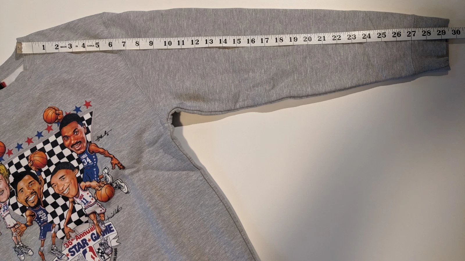 Mitchell & Ness NBA 1985 All Star Game Crewneck Sweatshirt Size
