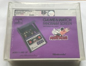 Nintendo Game&Watch Mickey M. Pano Nos, Sealed And Graded, Absolute Rarity