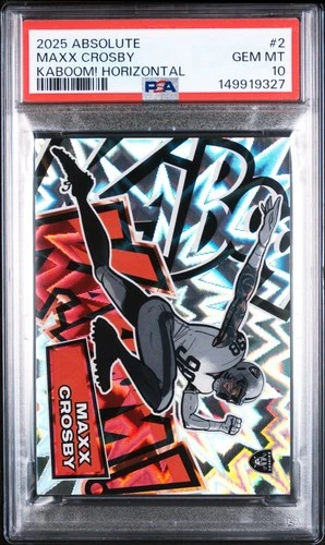2025 Panini Absolute Maxx Crosby Base (PSA 10)