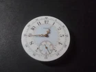 Antique 1921 Elgin 16s Pocket Watch Movement 7j  Grade 290 Fancy Dial (Runs)