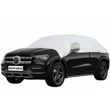 Half Car Cover for Windshield Ice  Snow - Windshield Snow Cover with Hail Pr...