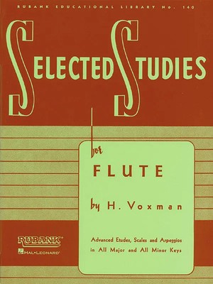 Selected Studies Flute Method Book Advanced Etudes, Scales and Arpeggios for...