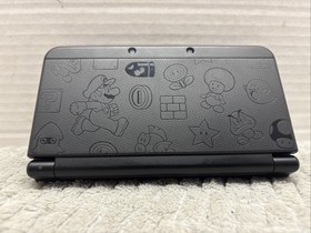 New Nintendo 3DS Super Mario Black Edition System w/ OEM Stylus | Super Clean!!!