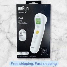 Braun Sensian 4 BNT100US No Touch 3 in 1 Thermometer BRAND NEW SHIPPING