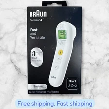 Braun Sensian 4 BNT100US No Touch 3 in 1 Thermometer BRAND NEW SHIPPING