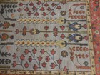 Turkish Oushak Rug, Geometric Multicolored Handmade Bohemian Rug 5x8 Ft — photo 10