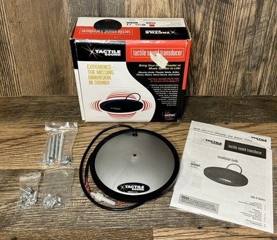 Clark Synthesis Tactile Sound Transducer TST229 Mount Under Couch/Seat Vibration