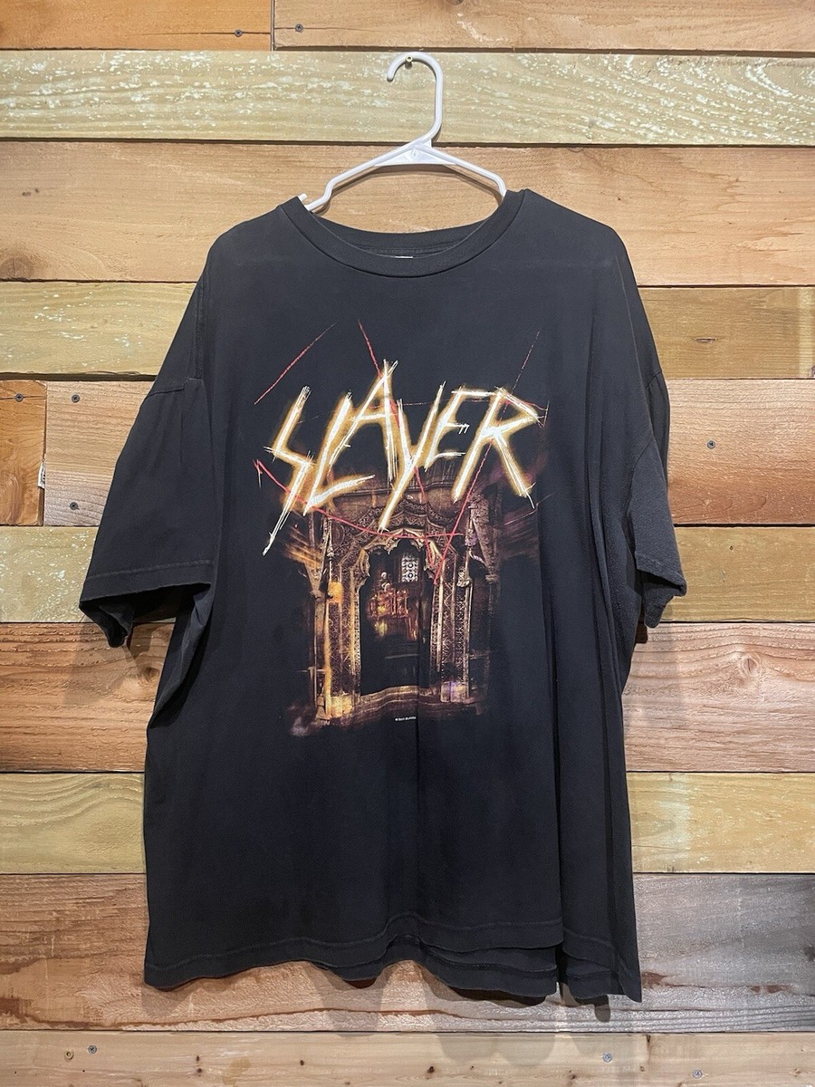 SLAYER GOD HATES US ALL Tシャツ Authentic Slayer “God Hates Us All” Tour Shirt Circa 2001