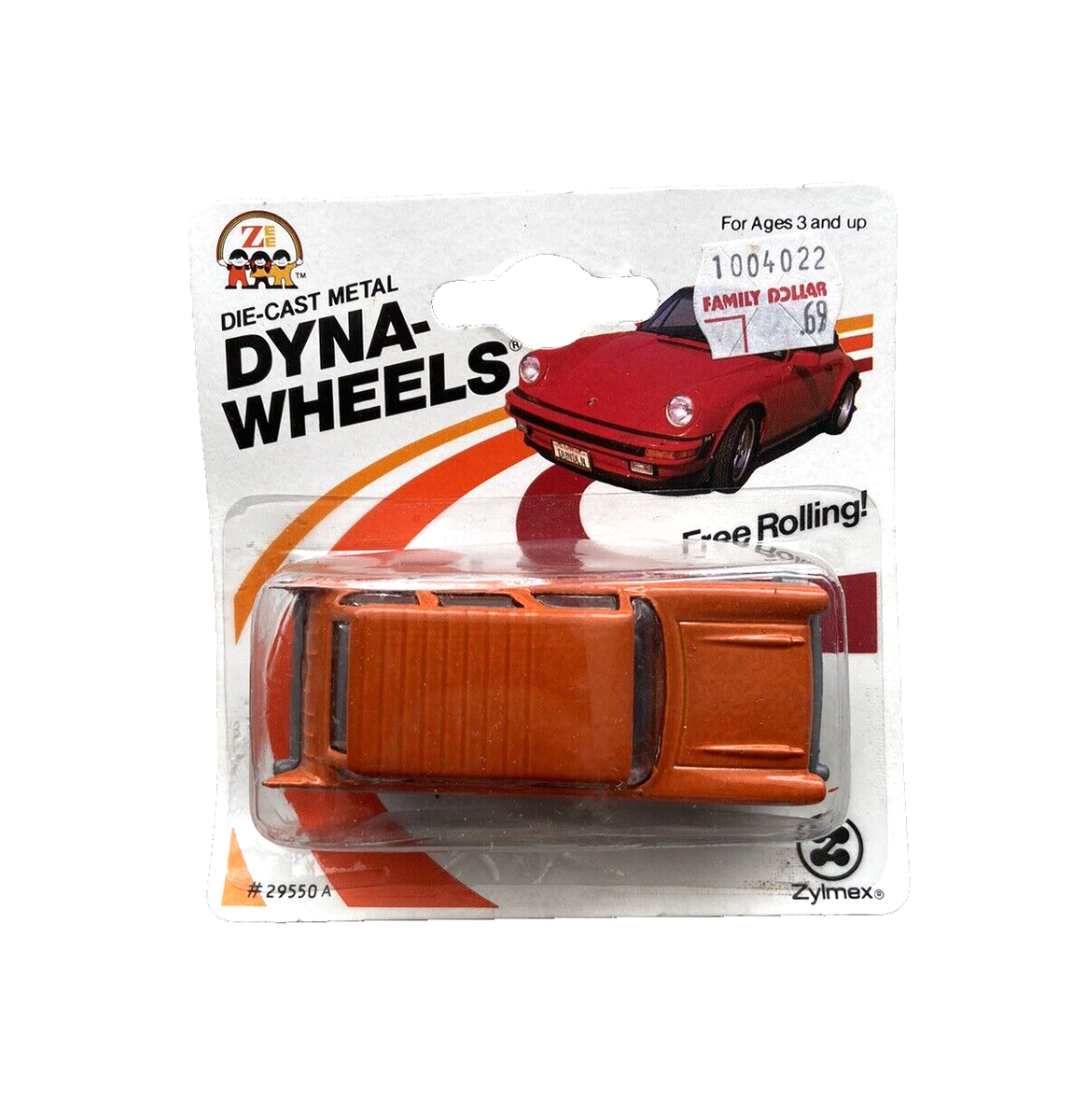 1993 Zylmex Dyna-Wheels Orange 1:64 Die Cast Car | eBay
