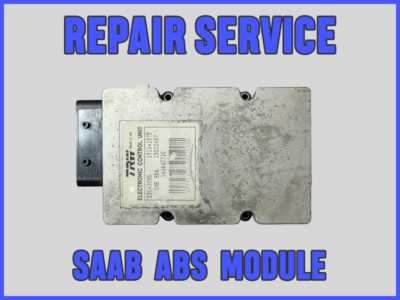 SAAB 93 9-3 2.8 V6 2003-2011 ABS MODULE TRW REPAIR SERVICE