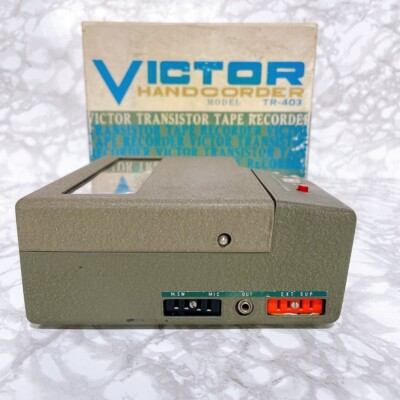 Victor TR-403トランジスタテープレコーダー　HANDCORDER Rare Victor TR-403 transistor tape recorder HANDCORDER | eBay