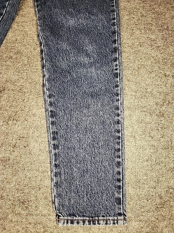 Pepe Candy Jeans Womens 7/8 Blue Button Fly 26x30 Vintage 90's Y2K  - Image 2 of 4