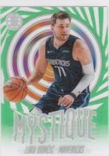 LUKA DONCIC Illustions Mystique RARE GREEN $$ VERSION Basketball Card DALLAS MAV